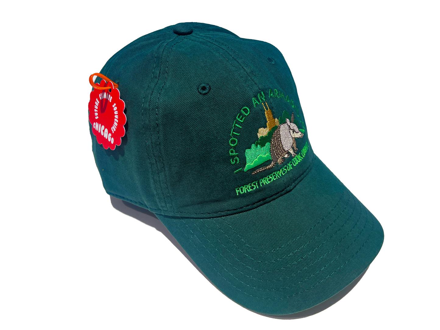 Future Climate Souvenirs of Chicago: I Spotted an Armadillo Hat