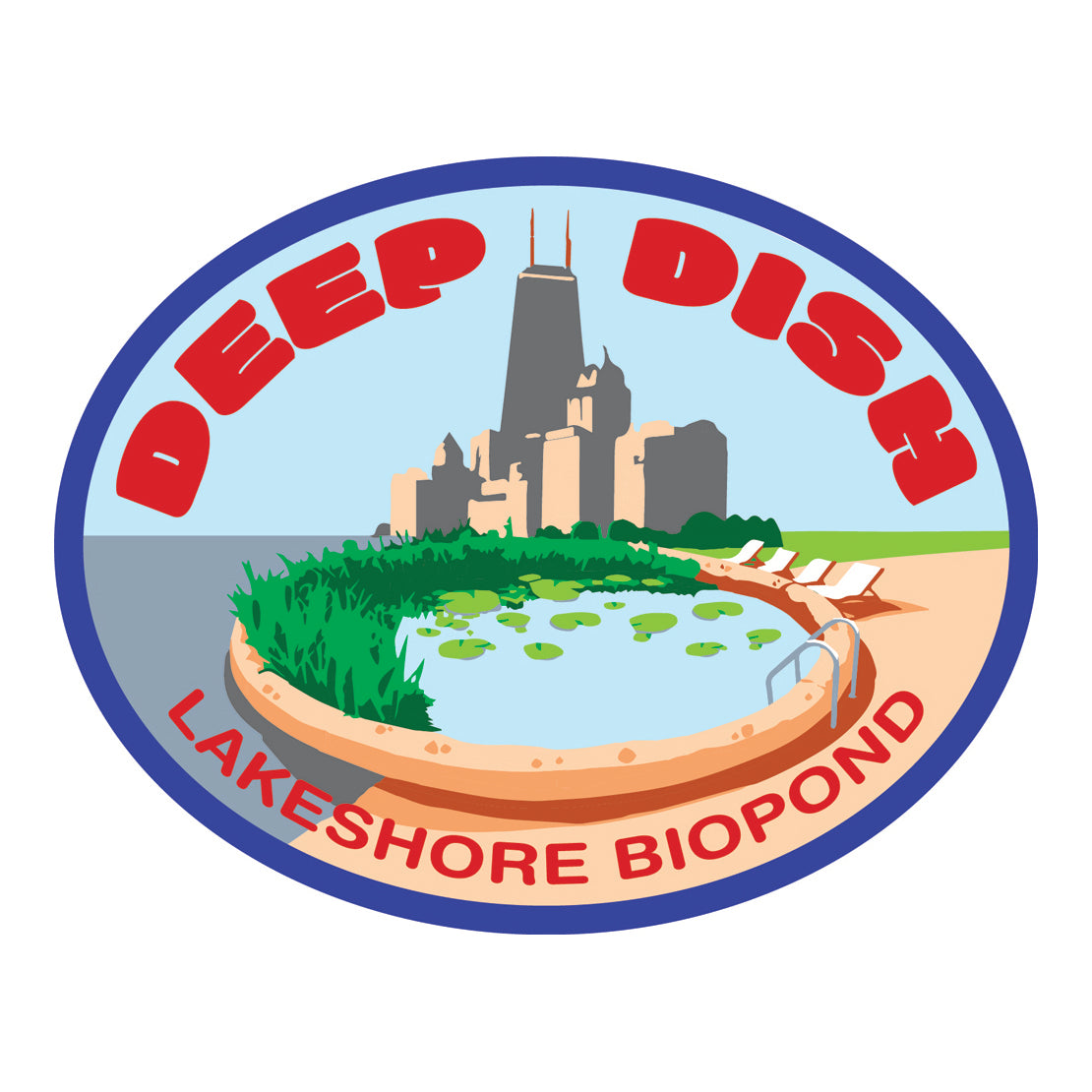 Future Climate Souvenirs of Chicago: Deep Dish Lakeshore Biopond Patch