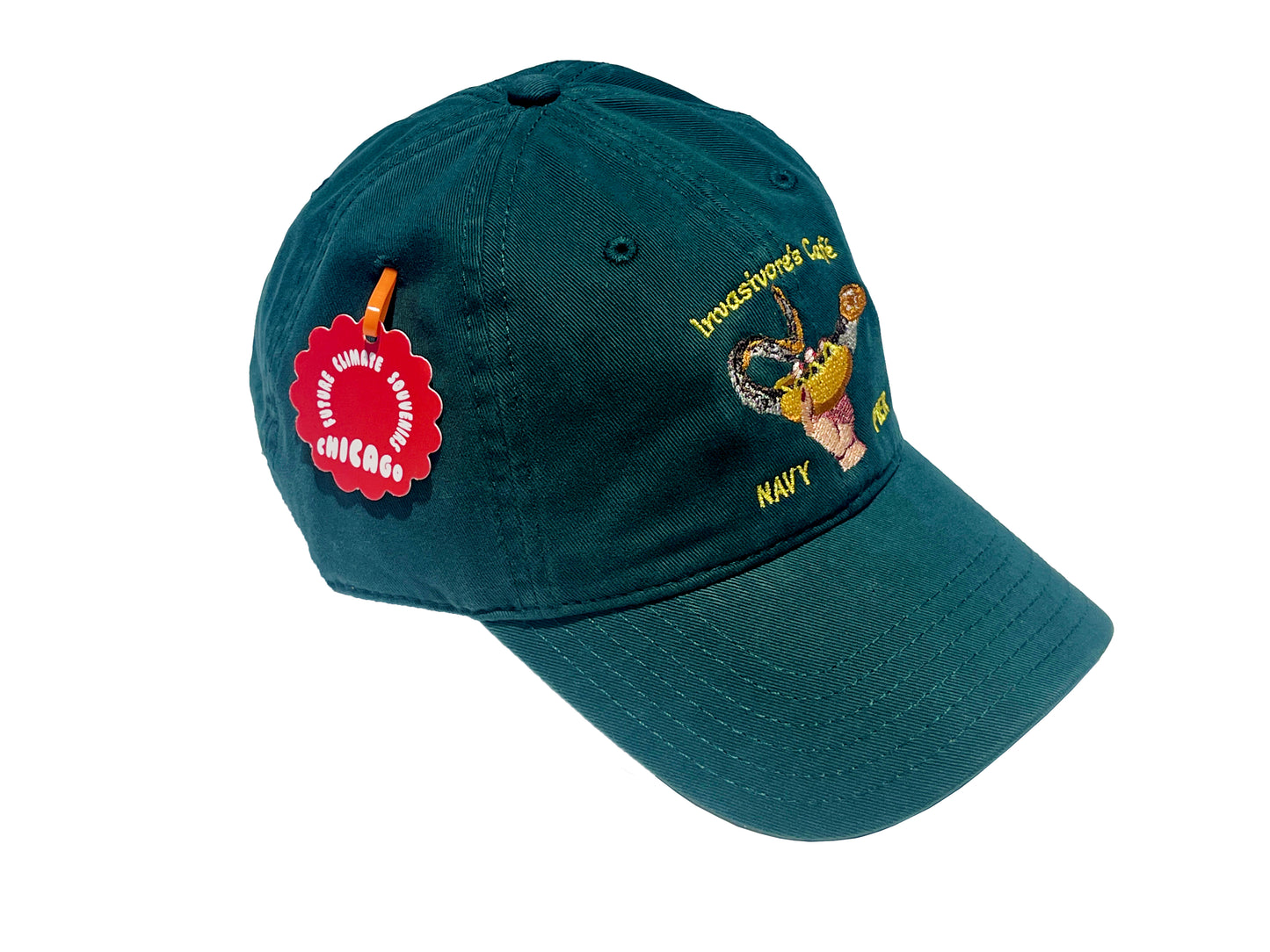 Future Climate Souvenirs of Chicago: Invasivores Cafe Hat