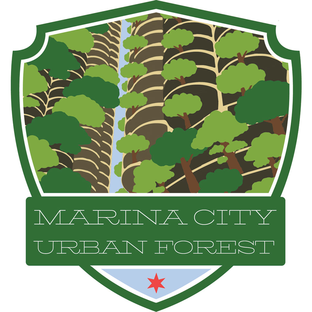 Future Climate Souvenirs of Chicago: Marina City Urban Forest Patch: