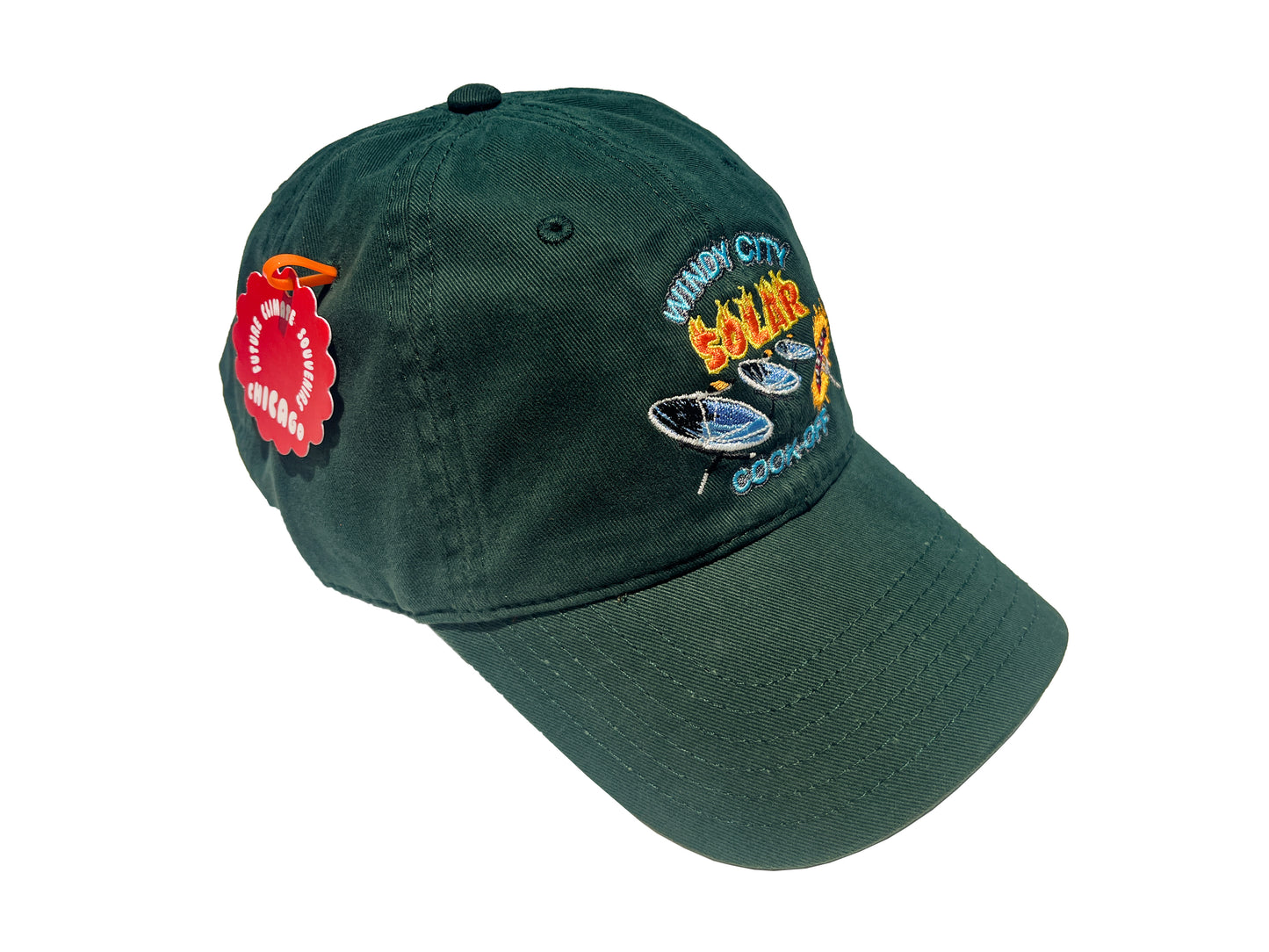 Future Climate Souvenirs of Chicago: Windy City Solar Cook-Off Hat