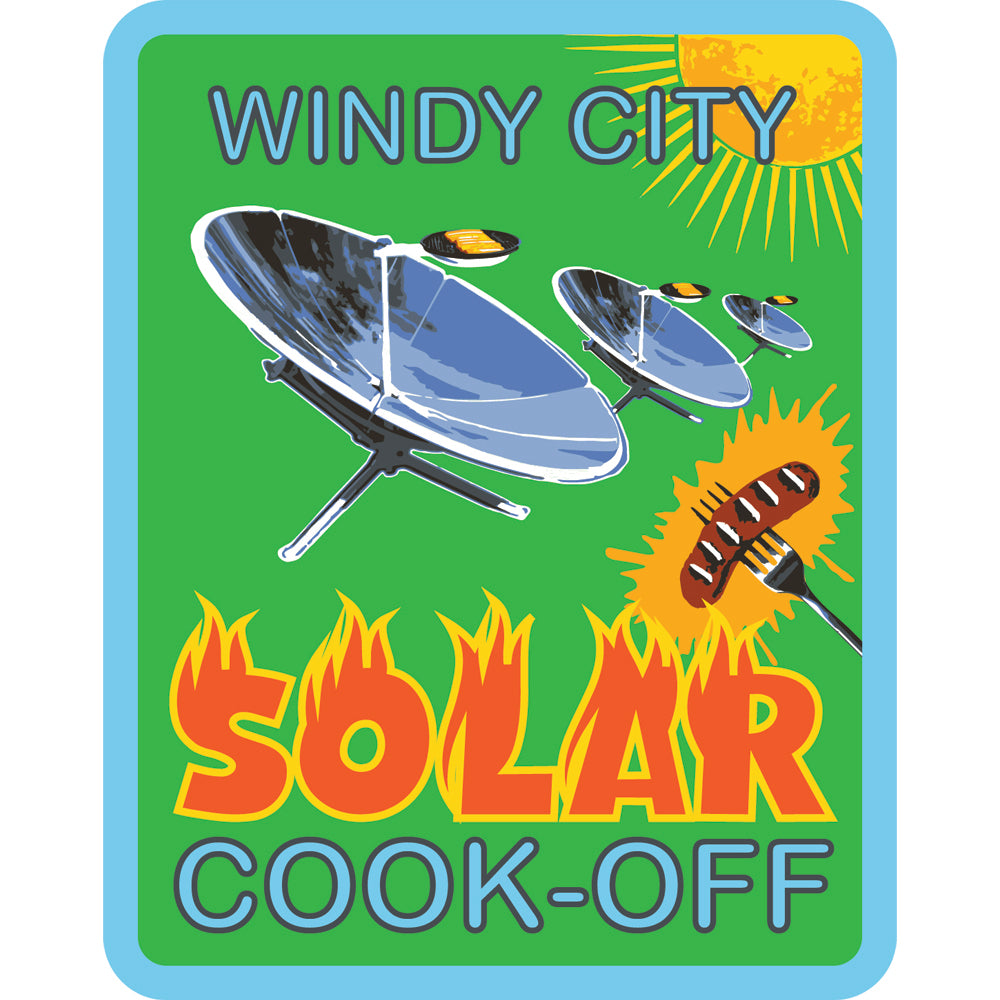 Future Climate Souvenirs of Chicago: Windy City Solar Cook-Off Patch