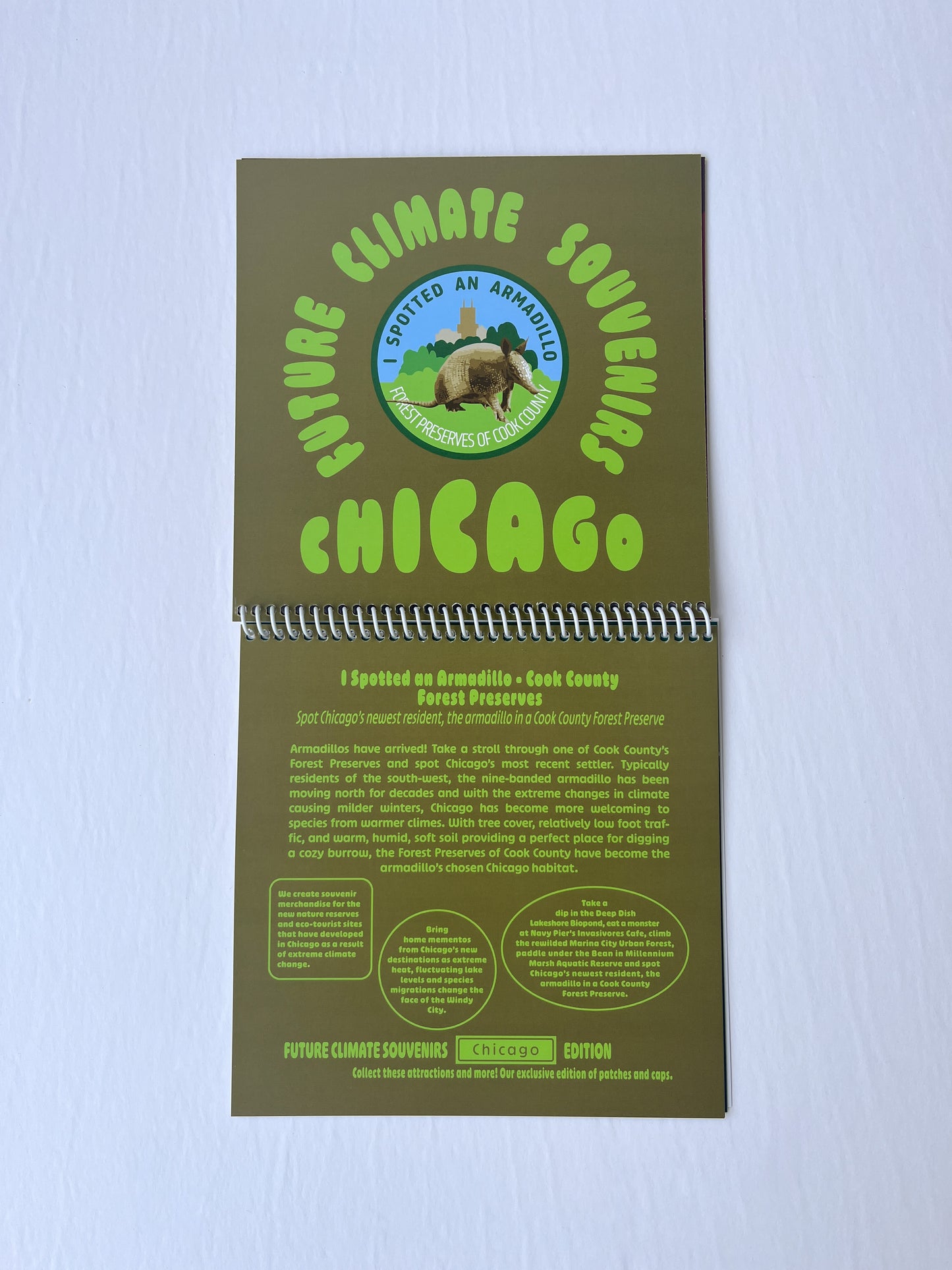 Future Climate Souvenirs of Chicago: Artists Book