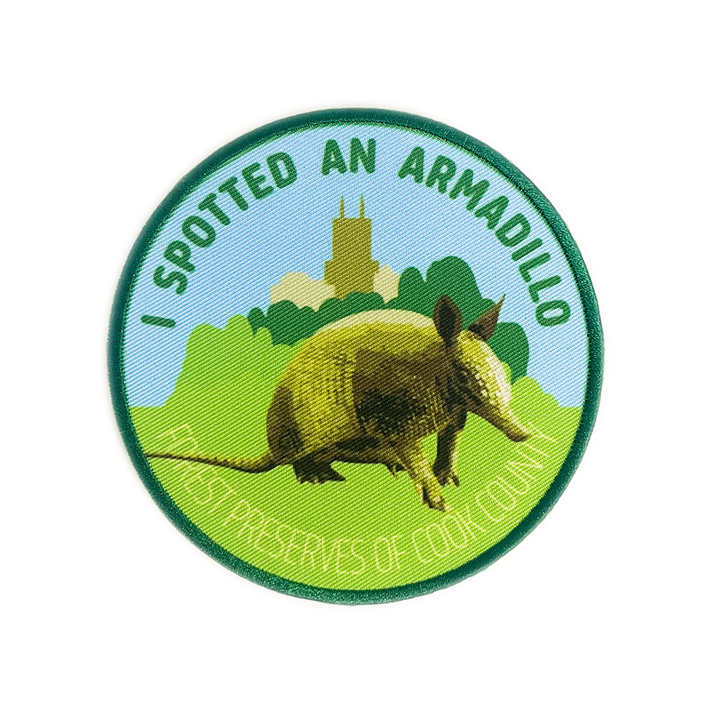 Future Climate Souvenirs of Chicago: I Spotted an Armadillo Patch