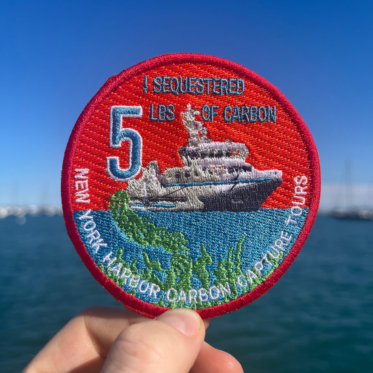 Future Climate Souvenirs of New York: Carbon Capture Tour Patch