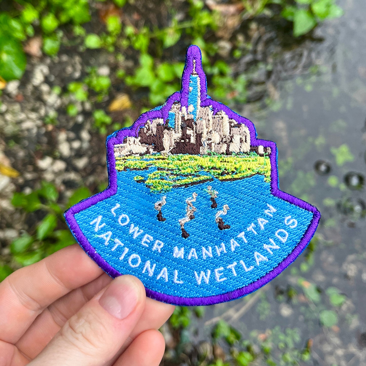 Future Climate Souvenirs of New York: Lower Manhattan National Wetlands Patch