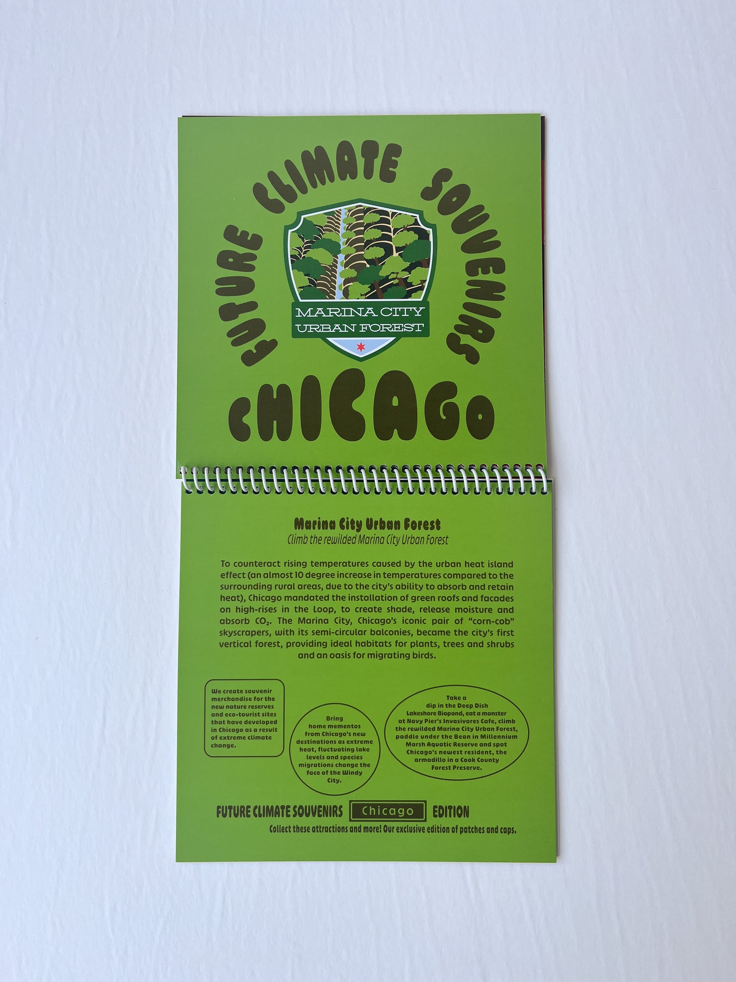 Future Climate Souvenirs of Chicago: Artists Book
