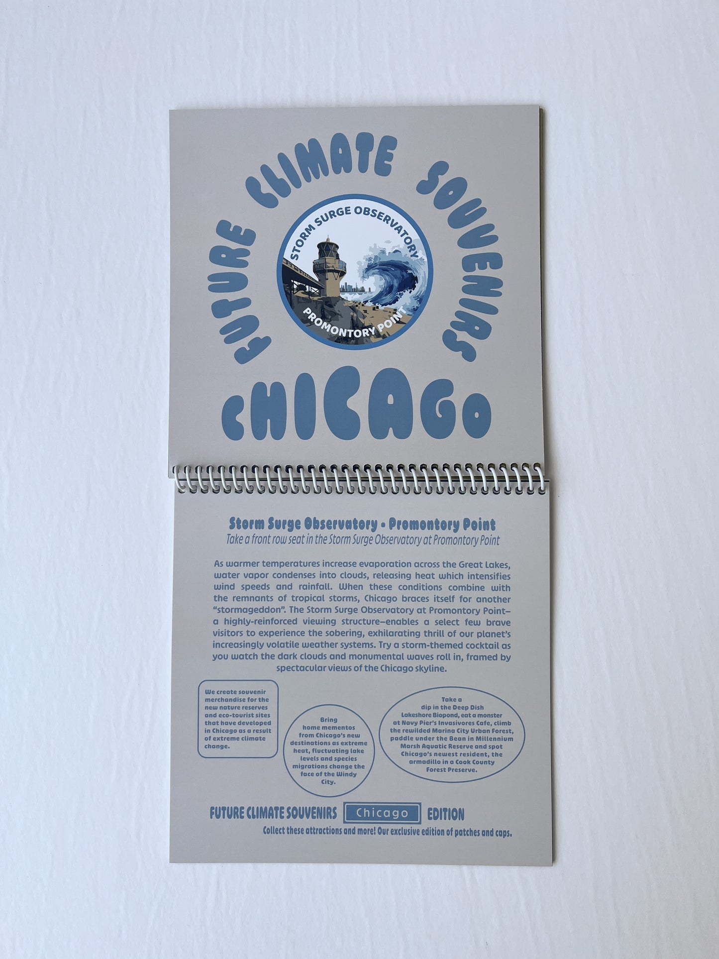 Future Climate Souvenirs of Chicago: Artists Book